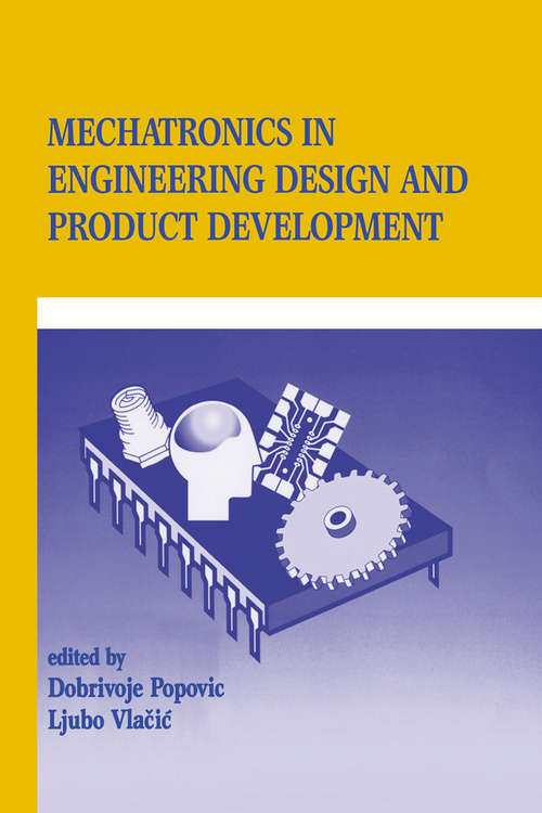 Book cover of Mechatronics in Engineering Design and Product Development (1)