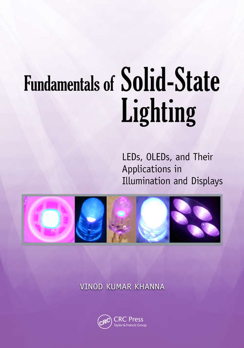 Book cover of Fundamentals of Solid-State Lighting: LEDs, OLEDs, and Their Applications in Illumination and Displays