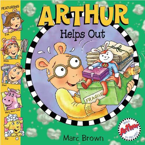 Book cover of Arthur Helps Out