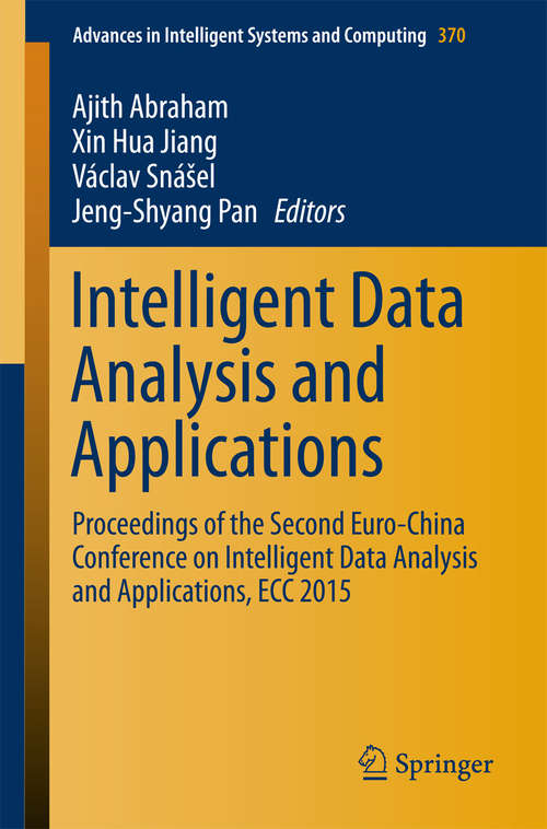 Book cover of Intelligent Data Analysis and Applications