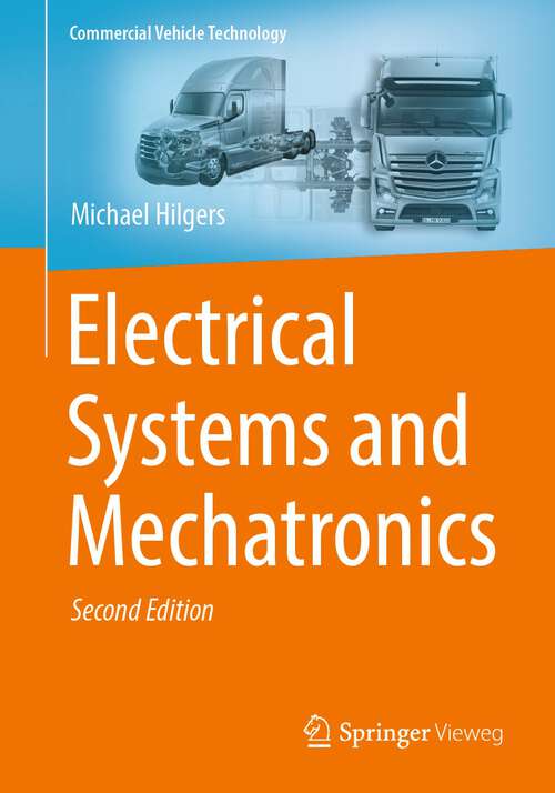 Book cover of Electrical Systems and Mechatronics (2nd ed. 2023) (Commercial Vehicle Technology)