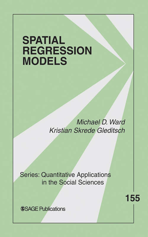 Book cover of Spatial Regression Models