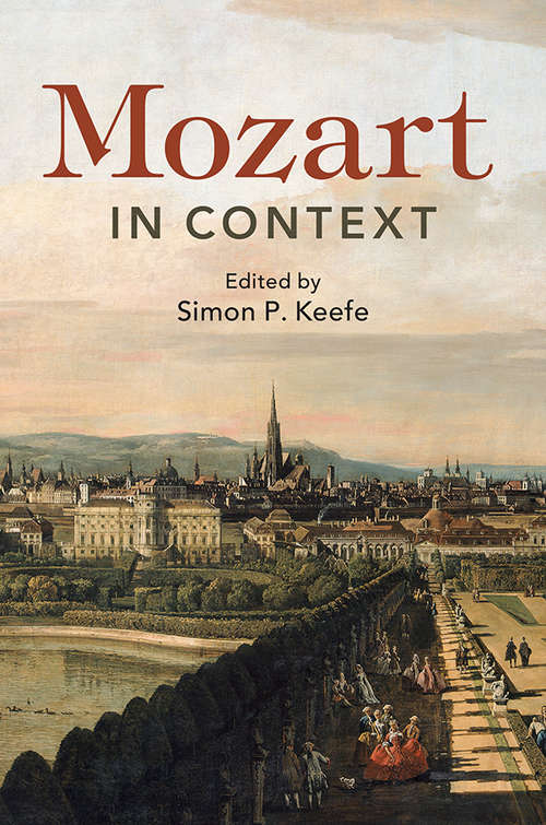 Book cover of Mozart in Context (Composers in Context)