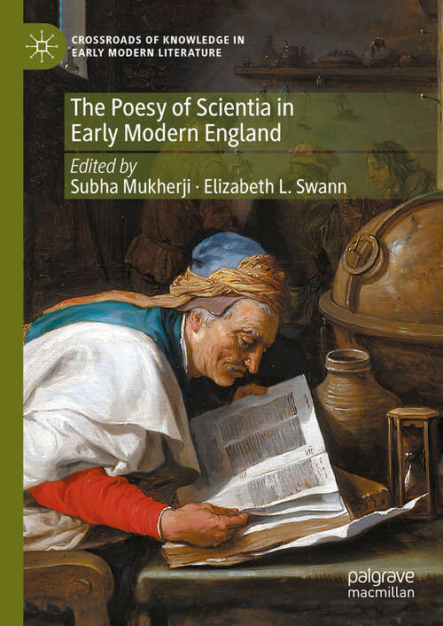 Book cover of The Poesy of Scientia in Early Modern England (2024) (Crossroads of Knowledge in Early Modern Literature #3)