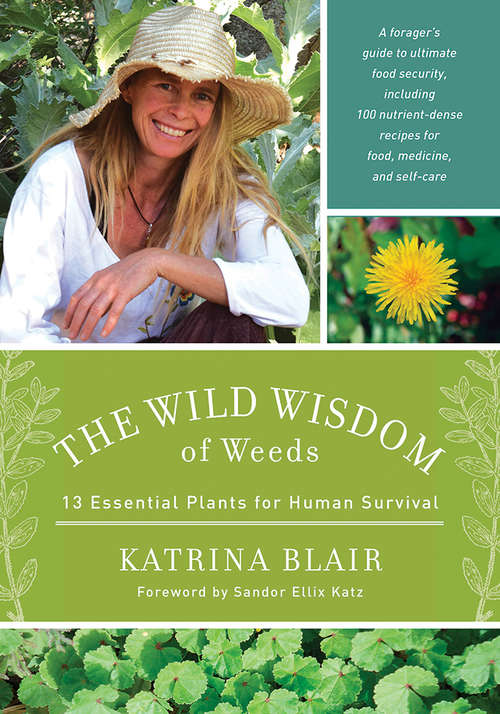 Book cover of The Wild Wisdom of Weeds
