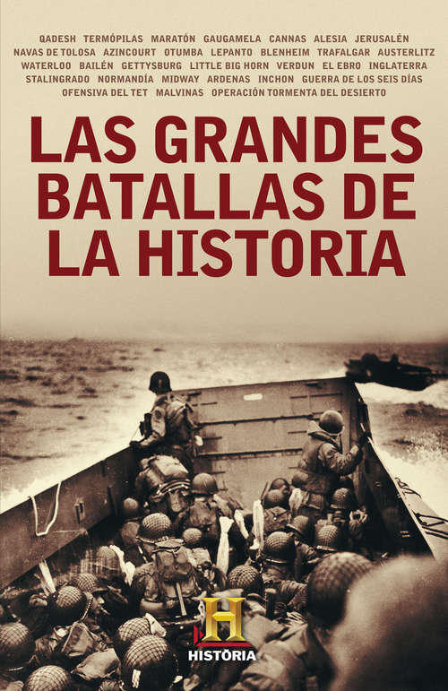 Book cover of Grandes batallas de la historia