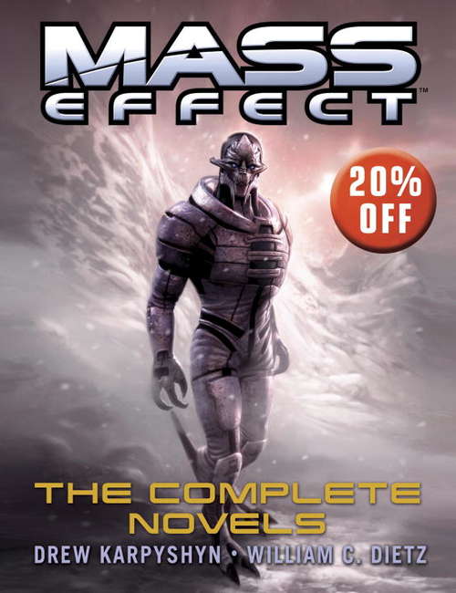Book cover of Mass Effect: The Complete Novels 4-Book Bundle