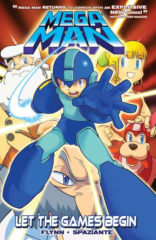 Book cover of Mega Man 1: Let the Games Begin (Mega Man #1)