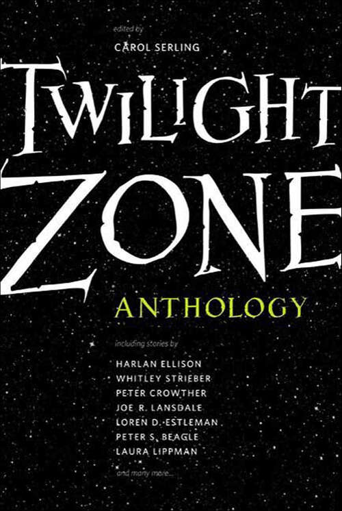 Book cover of Twilight Zone: Anthology