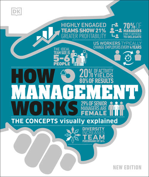 Book cover of How Management Works: The Concepts Visually Explained (DK How Stuff Works)