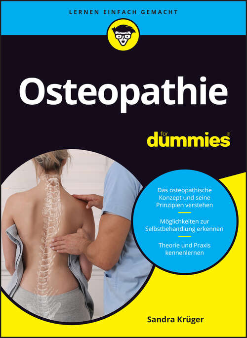 Book cover of Osteopathie für Dummies (Für Dummies)