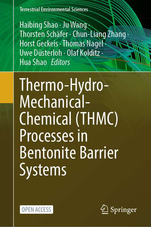 Book cover of Thermo-Hydro-Mechanical-Chemical (THMC) Processes in Bentonite Barrier Systems (2024) (Terrestrial Environmental Sciences)