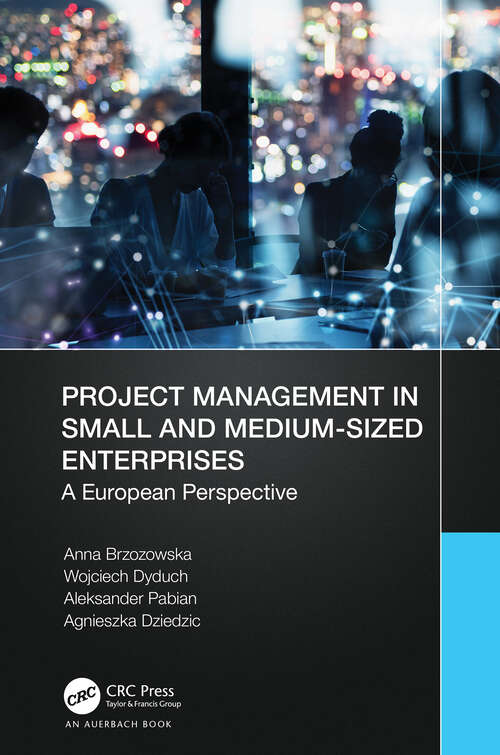 Book cover of Project Management in Small and Medium-Sized Enterprises: A European Perspective