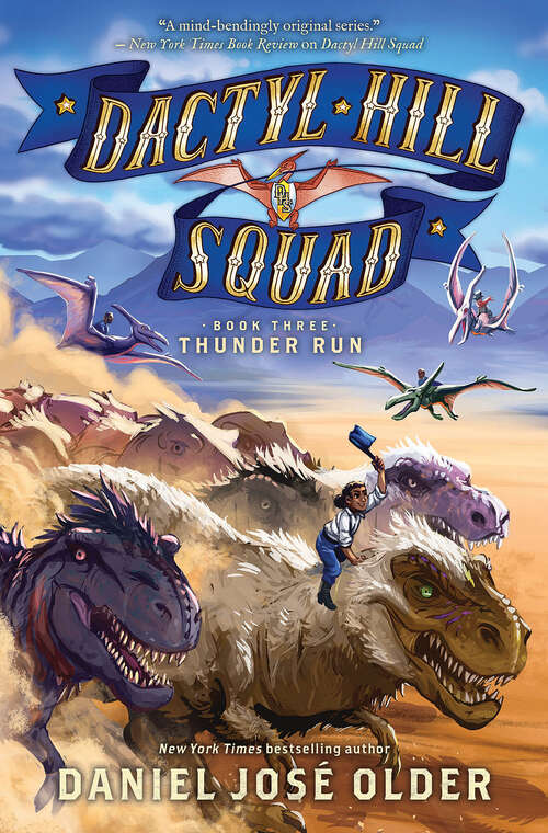 Book cover of Thunder Run (Dactyl Hill Squad #3)