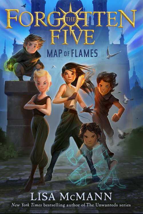 Book cover of Map of Flames (The Forgotten Five #1)
