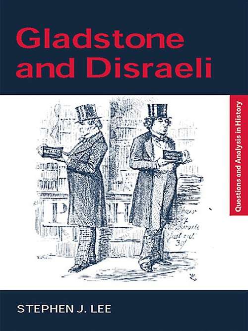 Book cover of Gladstone and Disraeli