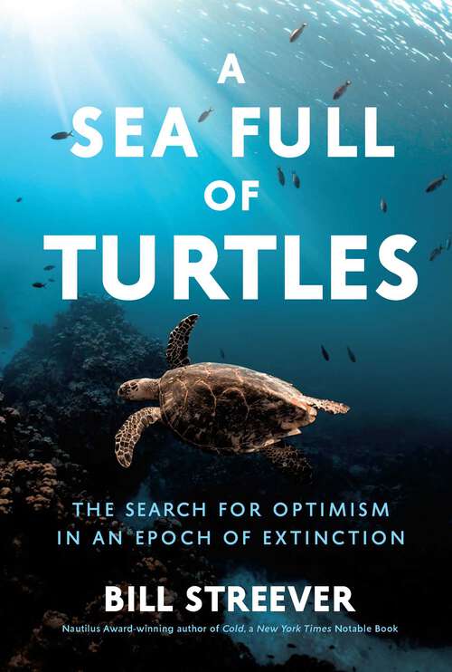 Book cover of A Sea Full of Turtles: The Search for Optimism in an Epoch of Extinction