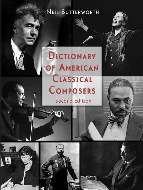 Book cover of Dictionary of American Classical Composers (2)