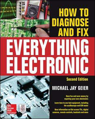 Book cover of How To Diagnose And Fix Everything Electronic (2)