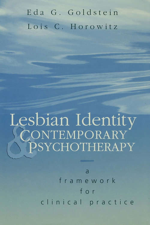 Book cover of Lesbian Identity and Contemporary Psychotherapy: A Framework for Clinical Practice