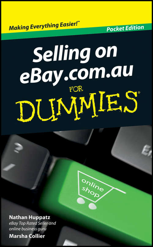 Book cover of Selling On eBay.com.au For Dummies (Australia Pocket Edition)