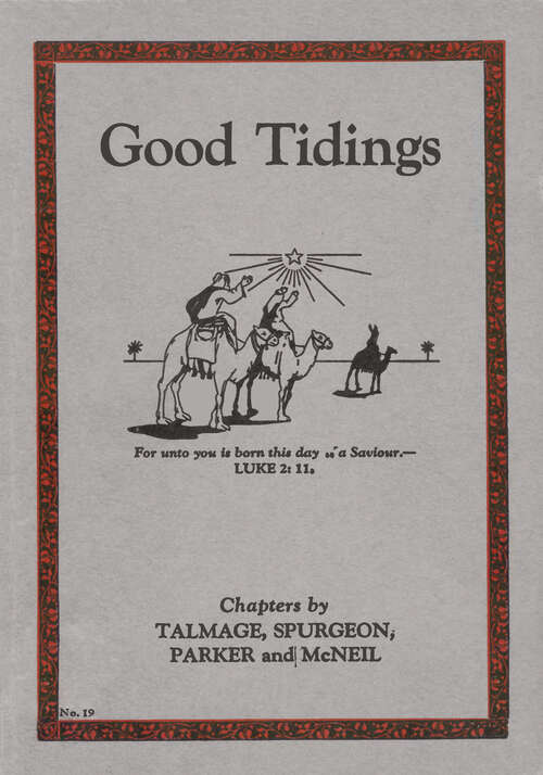 Book cover of Good Tidings (Digital Original) (Colportage Library #19)