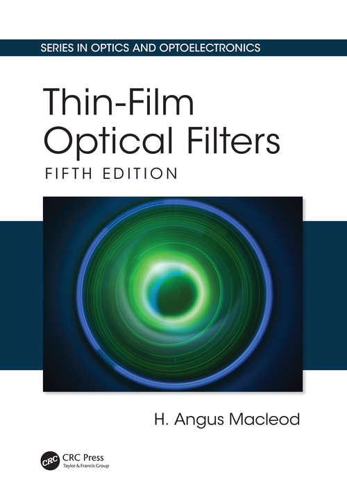 Book cover of Thin-Film Optical Filters (5) (Series in Optics and Optoelectronics)