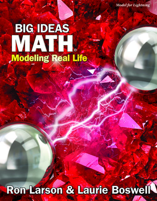 Book cover of Big Ideas Math Modeling Real Life 2021 South Carolina Grade 4