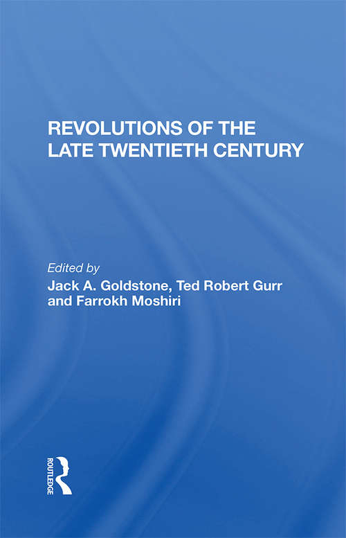 Book cover of Revolutions Of The Late Twentieth Century