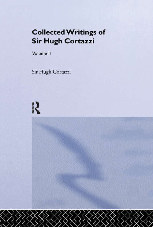 Book cover of Hugh Cortazzi - Collected Writings: Carmen Blacker, Hugh Cortazzi And Ben-ami Shillony (Collected Writings of Modern Western Scholars on Japan: Vol. 2)