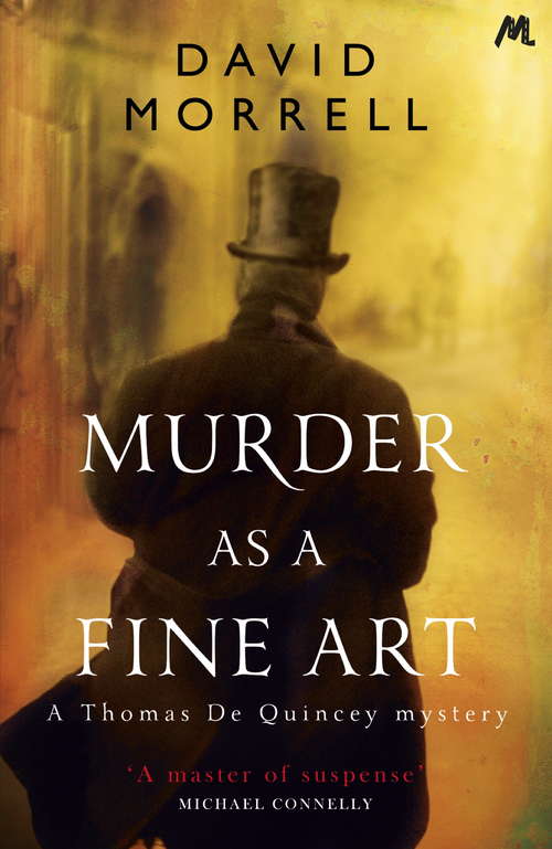 Book cover of Murder as a Fine Art: Thomas and Emily De Quincey 1 (Victorian De Quincey mysteries #1)