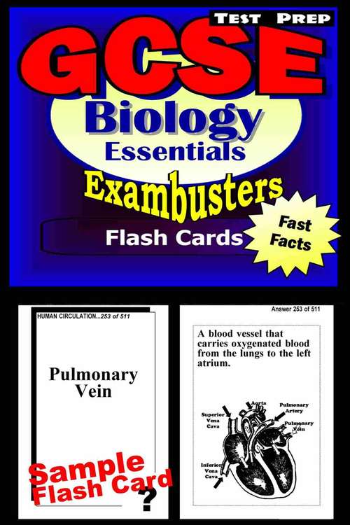 Book cover of GCSE Test Prep Flash Cards: Biology Essentials (Exambusters GCSE Workbook #2)