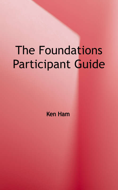 Book cover of The Foundations Participant Guide