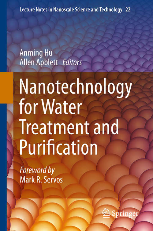 Book cover of Nanotechnology for Water Treatment and Purification