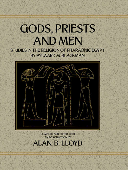 Book cover of Gods Priests & Men