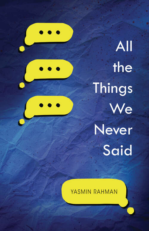 Book cover of All the Things We Never Said