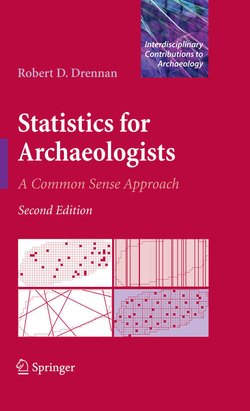 Book cover of Statistics for Archaeologists