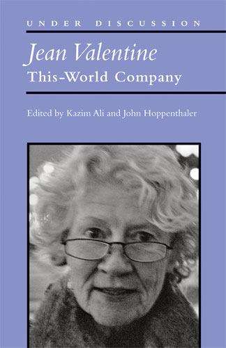 Book cover of Jean Valentine: This-World Company