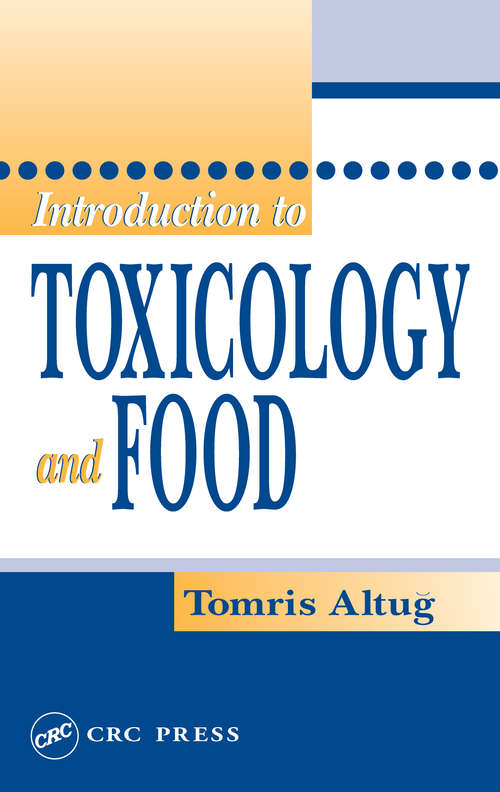 Book cover of Introduction to Toxicology and Food