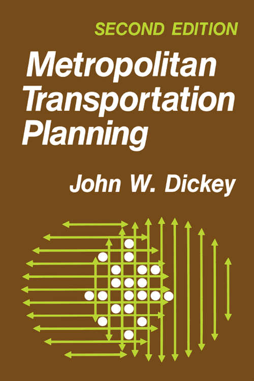 Book cover of Metropolitan Transportation Planning (2nd Edition) (2)