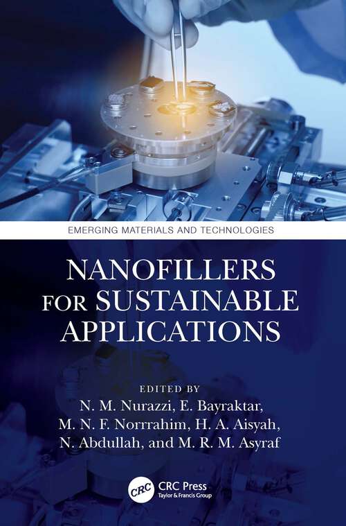 Book cover of Nanofillers for Sustainable Applications (Emerging Materials and Technologies)