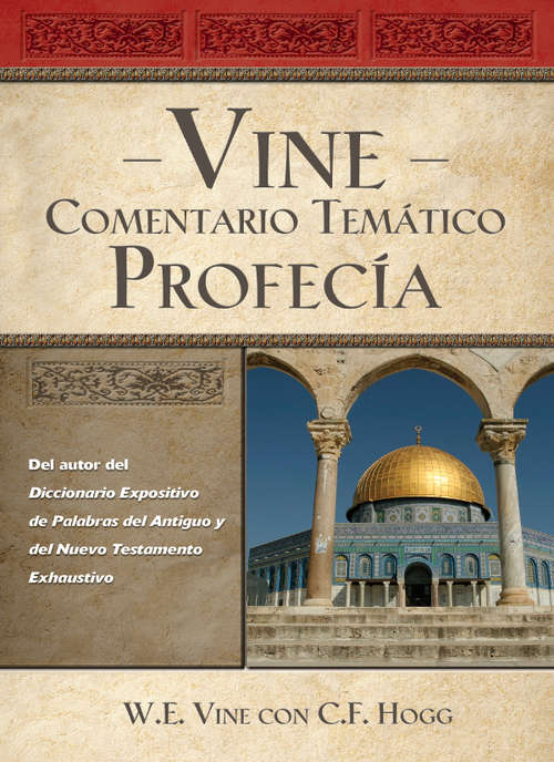 Book cover of Vine Comentario temático: Profecía