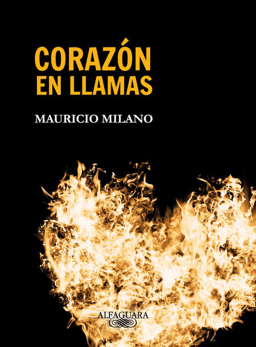 Book cover of Corazón en llamas