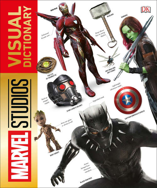 Book cover of Marvel Studios Visual Dictionary