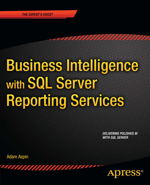 Book cover of Business Intelligence with SQL Server Reporting Services