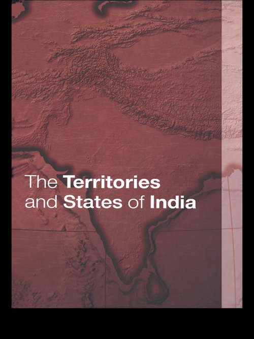 Book cover of The Territories and States of India (3)