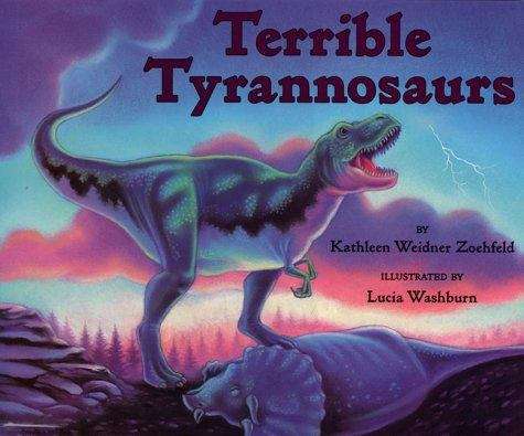 Book cover of Terrible Tyrannosaurs (Lets-Read-and-Find-Out Science®: Stage 2)