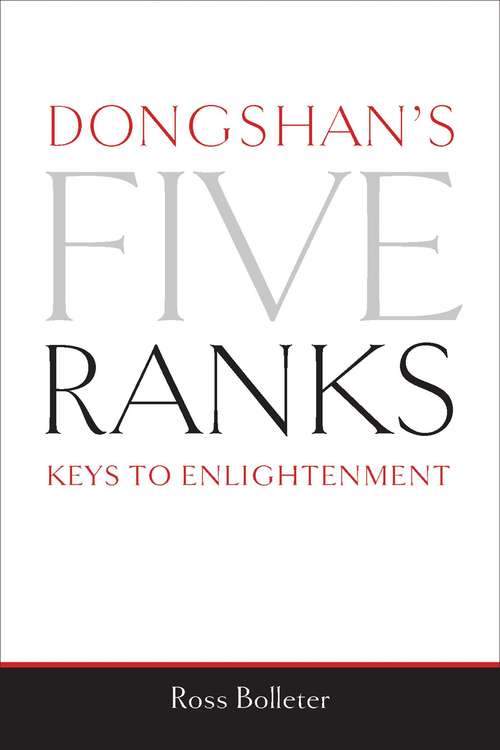 Book cover of Dongshan's Five Ranks