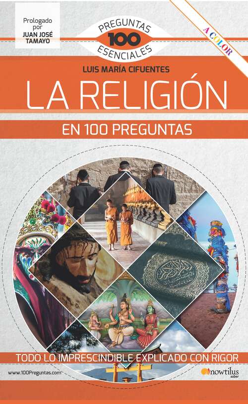 Book cover of La religión en 100 preguntas (100 preguntas Esenciales)