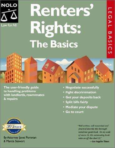 Book cover of Renters' Rights: The Basics (3rd edition)